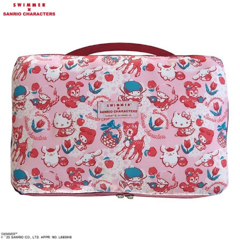 圧縮トラベルポーチ（SWIMMER×SANRIO）