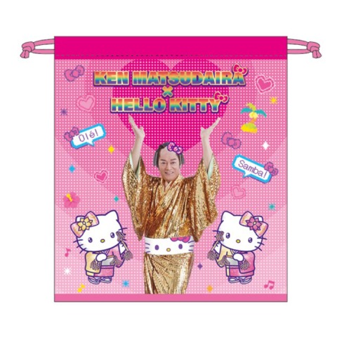巾着（マツケンサンバ×ハローキティ）