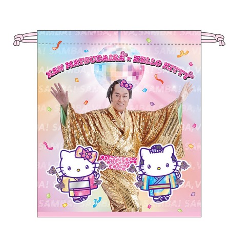 巾着（マツケンサンバ×ハローキティ）
