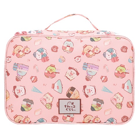 トラベルポーチ３点セット（すみっこぐらし）