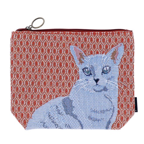 ポーチ（ロシアンブルー）