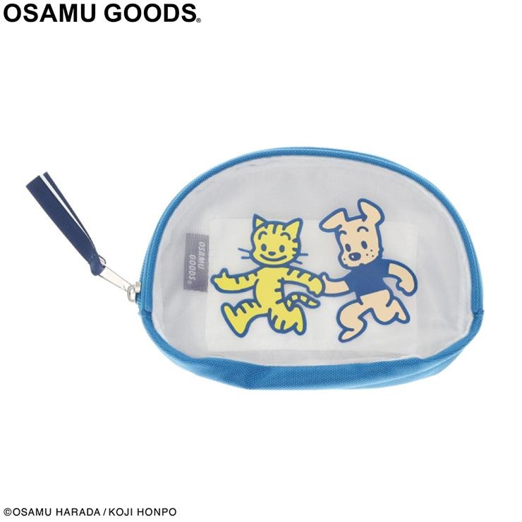 メッシュポーチ（OSAMUGOODS・キャット&ドッグ） | シャンブル