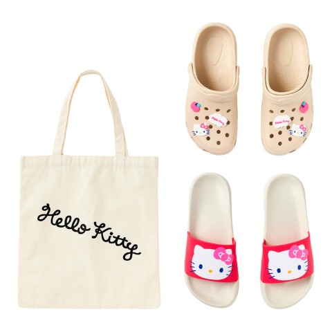 ハッピーバッグ　シューズ2点セット（ハローキティ）