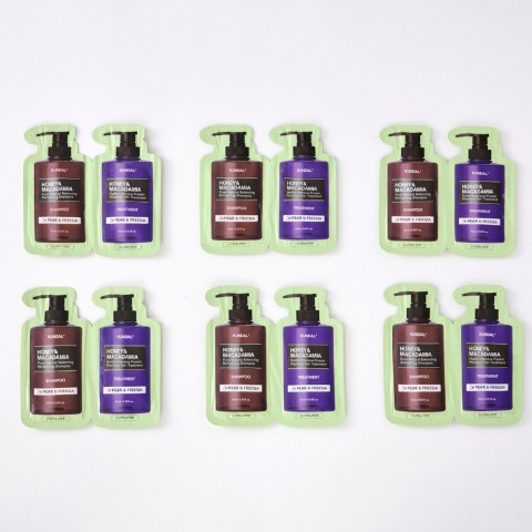 ハッピーバッグ　クンダル　ペア＆フリージア ヘアケアセット