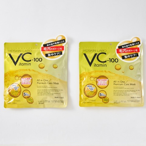 ハッピーバッグ　VC-1000プレミアムケアマスク30枚×2個セット