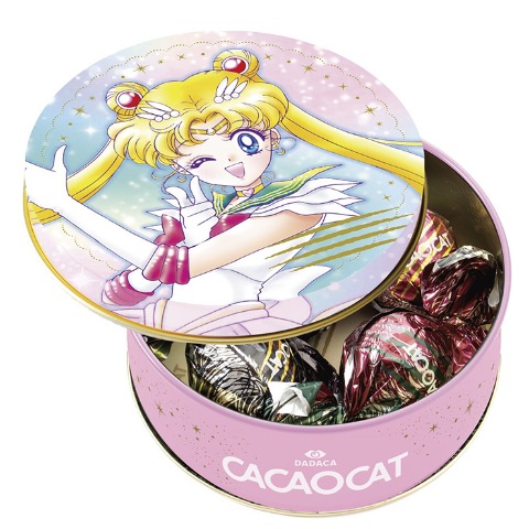 CACAOCAT缶　5個入　スーパーセーラームーン