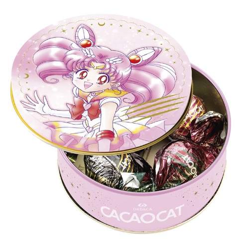 CACAOCAT缶　5個入　スーパーセーラーちびムーン