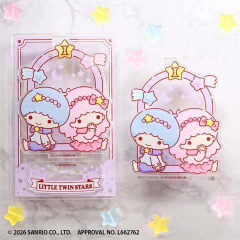 サンリオキャラクターズキラキラ星座のアクリルアクセサリースタンド