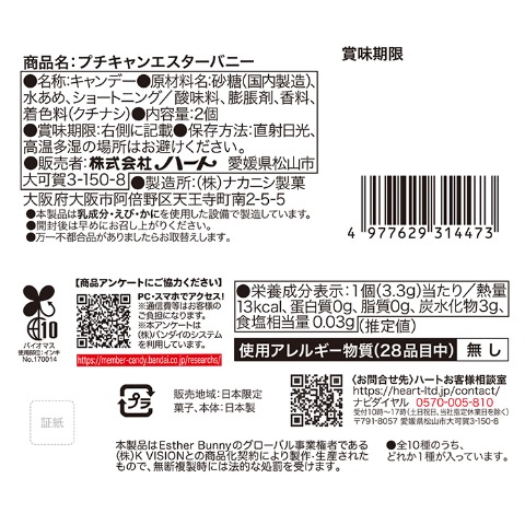 プチキャンエスターバニー