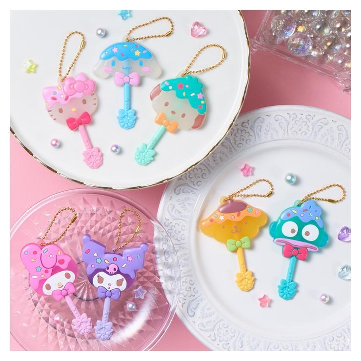 サンリオ　カラフルキャンディチャーム＆なかよしドロップチャーム　コンプリート ロリポップキャンディチャーム サンリオキャラクターズ BOX（1BOX12個