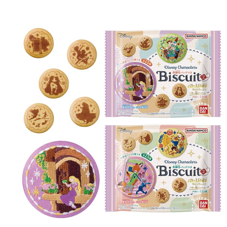 Disney Characters 刺繍缶バッジビスケット2 | シャンブル | しまむら