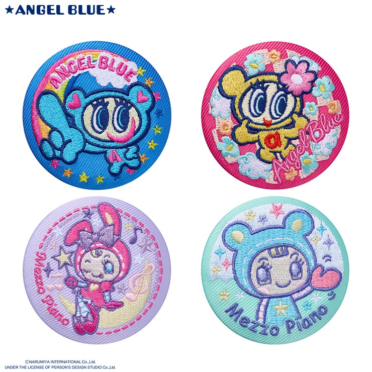 ナルミヤキャラクターズ 刺繍缶バッジビスケット（1BOX12個入り