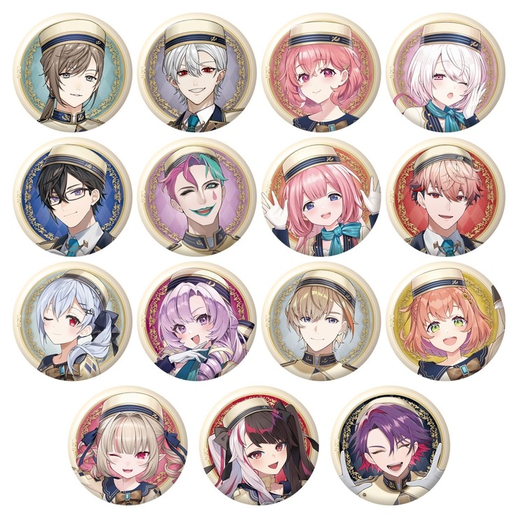 にじさんじ 缶バッジビスケット BOX | シャンブル | しまむらパーク