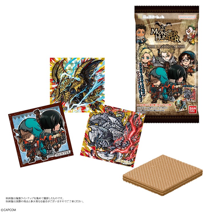 バラ売り可能！にふぉるめーしょん モンスターハンター シールウエハース にふぉるめーしょん モンスターハンター シールウエハース(20個入