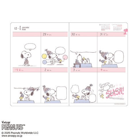 B6手帳（ﾋﾟｰﾅｯﾂ/ｺﾐｯｸﾃﾞｻﾞｲﾝ）
