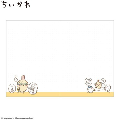 B6手帳（ﾏﾝｽﾘｰちいかわ/ｶﾆ爪唐揚げ）