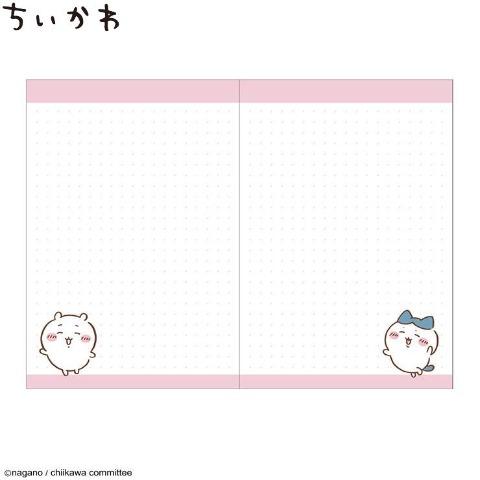A6手帳（ﾏﾝｽﾘｰちいかわ/笛）