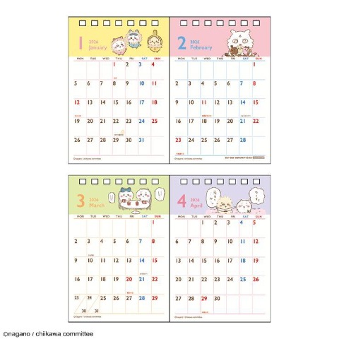 デスクカレンダーちいかわ