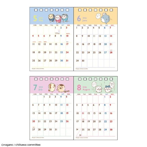 デスクカレンダーちいかわ