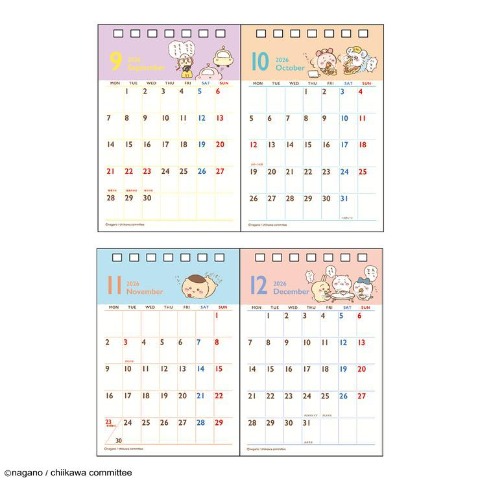 デスクカレンダーちいかわ
