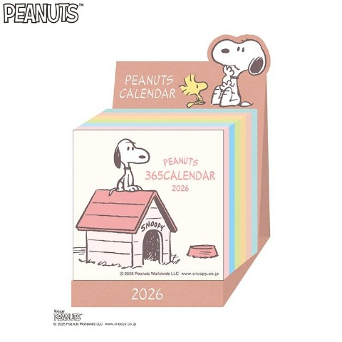 ﾐﾆﾁｭｱ日めくり/PEANUTS