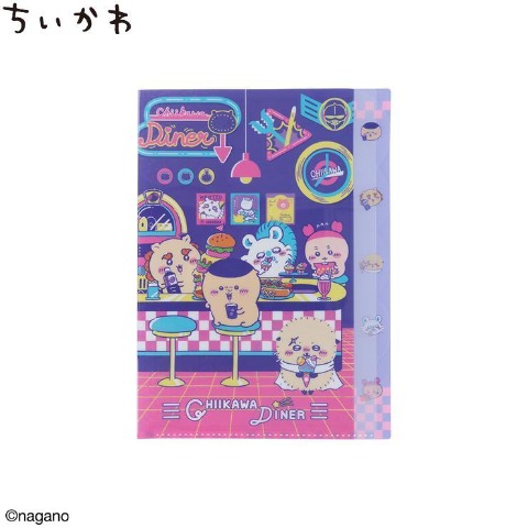 ダイカットクリアファイル（ディナー）