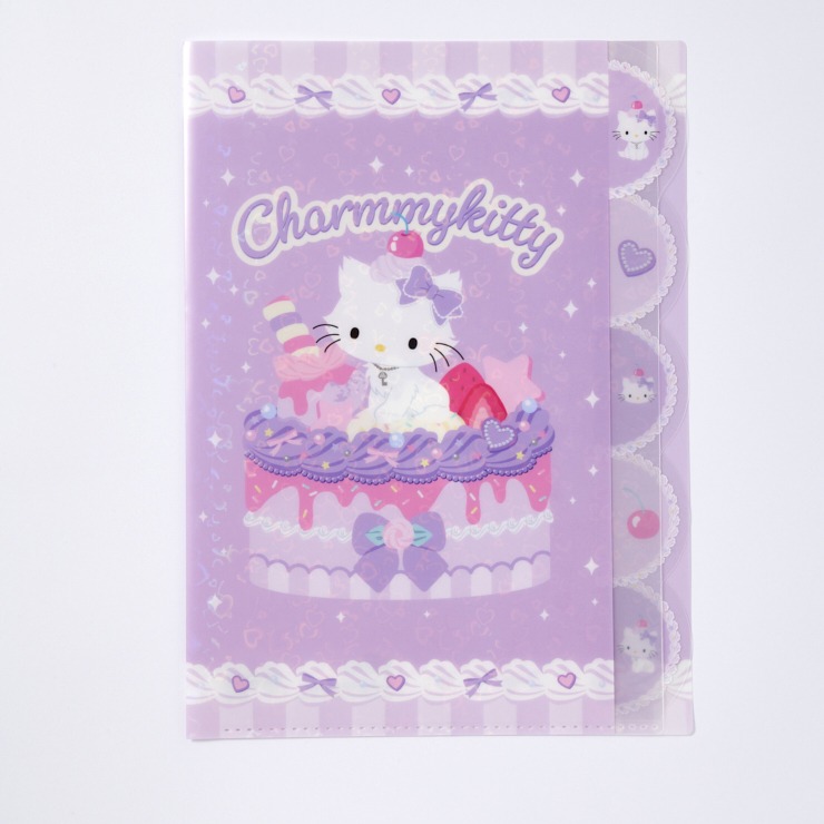 Charmmy Kitty クリアファイル ダイカットクリアファイル（チャーミーキティ） | シャンブル