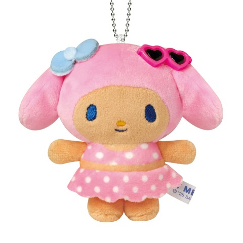 ぬいぐるみキーホルダー（サンリオナイトパーティ　マイメロディ）
