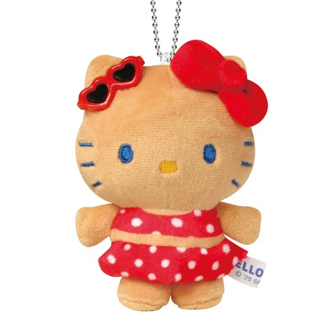 ぬいぐるみキーホルダー（サンリオナイトパーティ　ハローキティ）