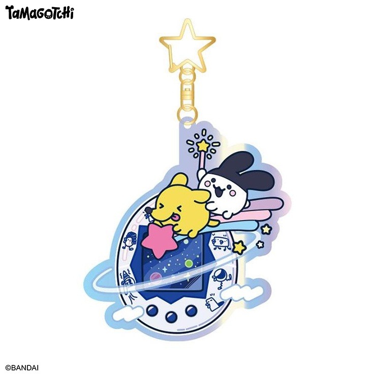 キャラぷくオーロラキーホルダー CP-TG3-新種発見!!たまごっち