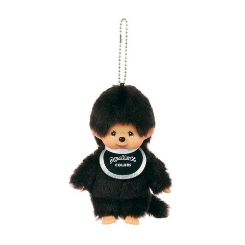 ぬいぐるみキーホルダー（モンチッチ）　ブラック
