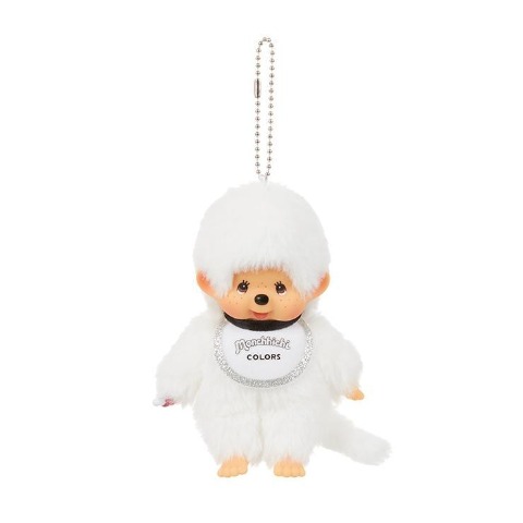ぬいぐるみキーホルダー（モンチッチ）　ホワイト