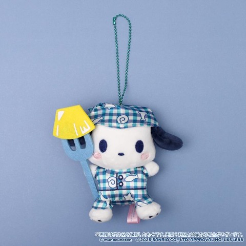 ぬいぐるみキーホルダー（胸きゅん展　ポチャッコ）