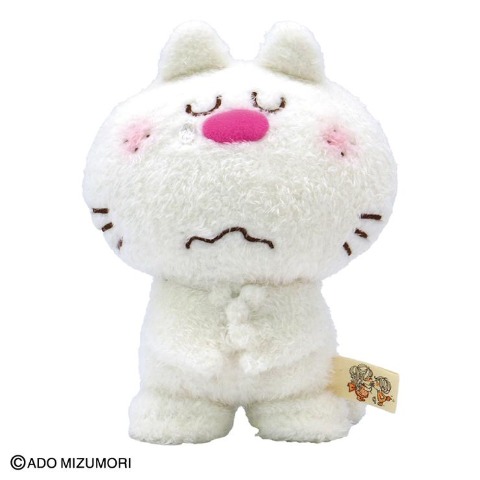 ぬいぐるみ（水森亜土　ねこ　WH）