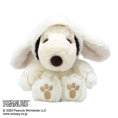 ぬいぐるみ（PEANUTS）ロップイヤーバニーWH