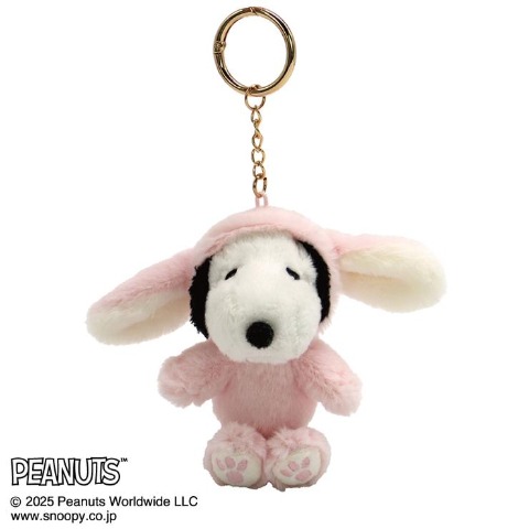 ぬいぐるみキーホルダー（PEANUTS）ロップイヤーバニー