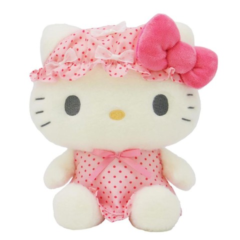 ぬいぐるみ（ハローキティ　ナイトキャップリボン）