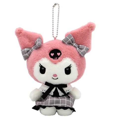 ぬいぐるみキーホルダー（クロミ　ブラックグラフ）
