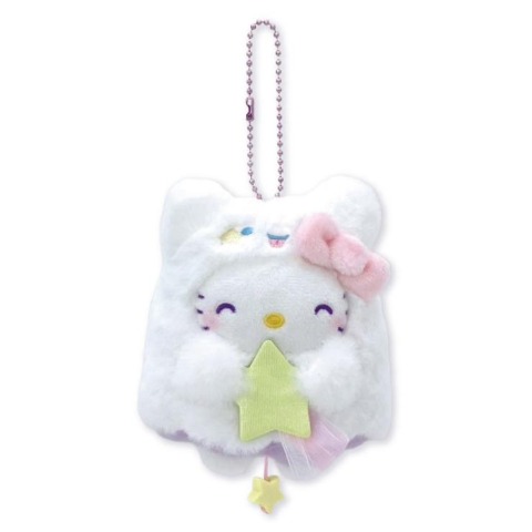 ぬいぐるみキーホルダー（ハローキティ　スターリーおばけ）