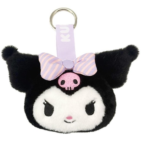 ぬいぐるみキーホルダー（クロミ　フェイスタグ）