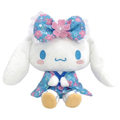 ぬいぐるみ（桜着物　シナモロール）