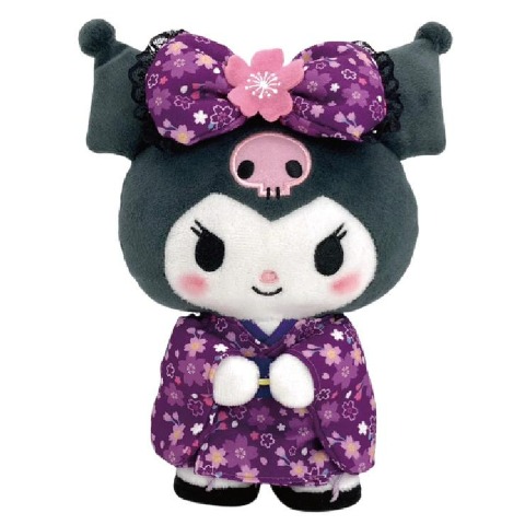 ぬいぐるみ（桜着物　クロミ）
