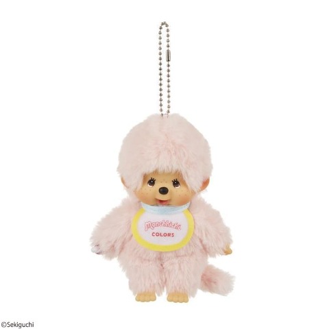 ぬいぐるみキーホルダー（モンチッチ）　ピンク