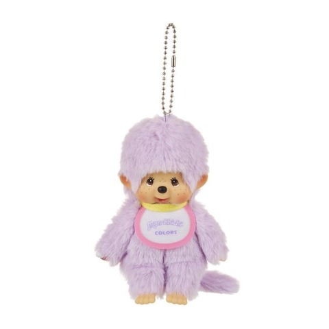 ぬいぐるみキーホルダー（モンチッチ）　パープル