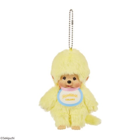 ぬいぐるみキーホルダー（モンチッチ）　イエロー