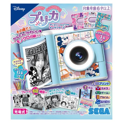 PRINT CAMERA プリカ ディズニー＆ピクサーキャラクターズ
