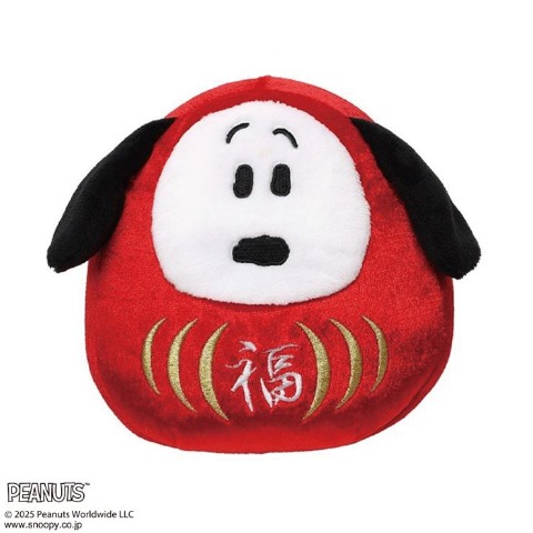 ぬいぐるみ　だるま（スヌーピー・S）