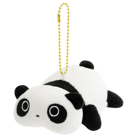 ぬいぐるみキーホルダー（たれぱんだ　うつぶせ）
