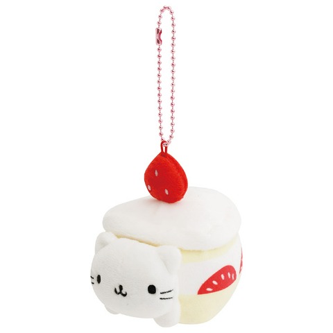 ぬいぐるみキーホルダー（にゃんにゃんにゃんこ　ショートにゃんこ）