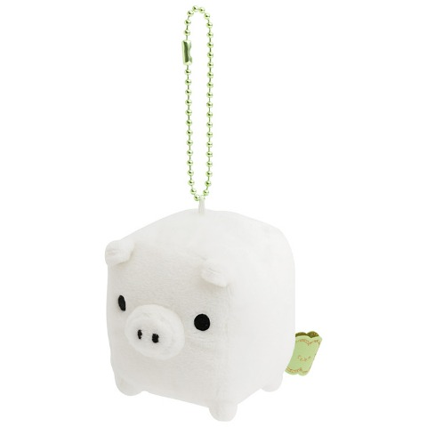 ぬいぐるみキーホルダー（モノクロブー）